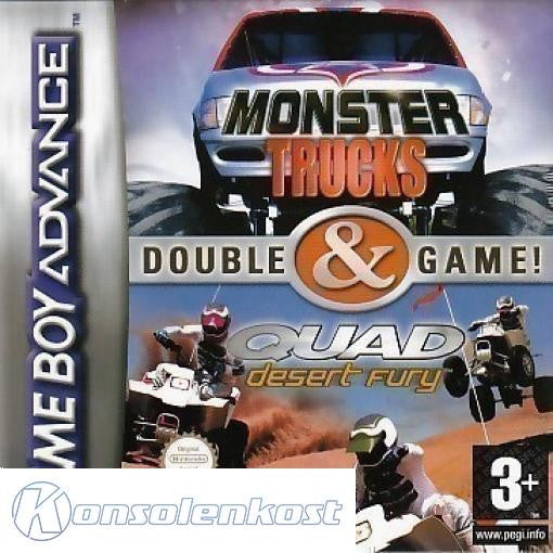 2 in 1: Monster Trucks + Quad Desert Fury