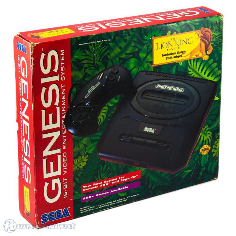Konsole Genesis 2 Lion King + Controller (US)
