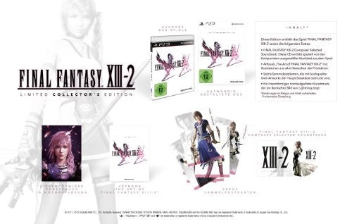 Final Fantasy XIII-2 Limited (DE) — Collector's Edition