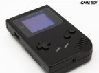 Konsole Classic DMG-01 Custom Case schwarz + Backlight blau