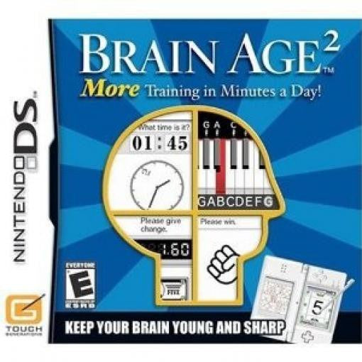 Brain Age 2 More Training In Minutes A Day