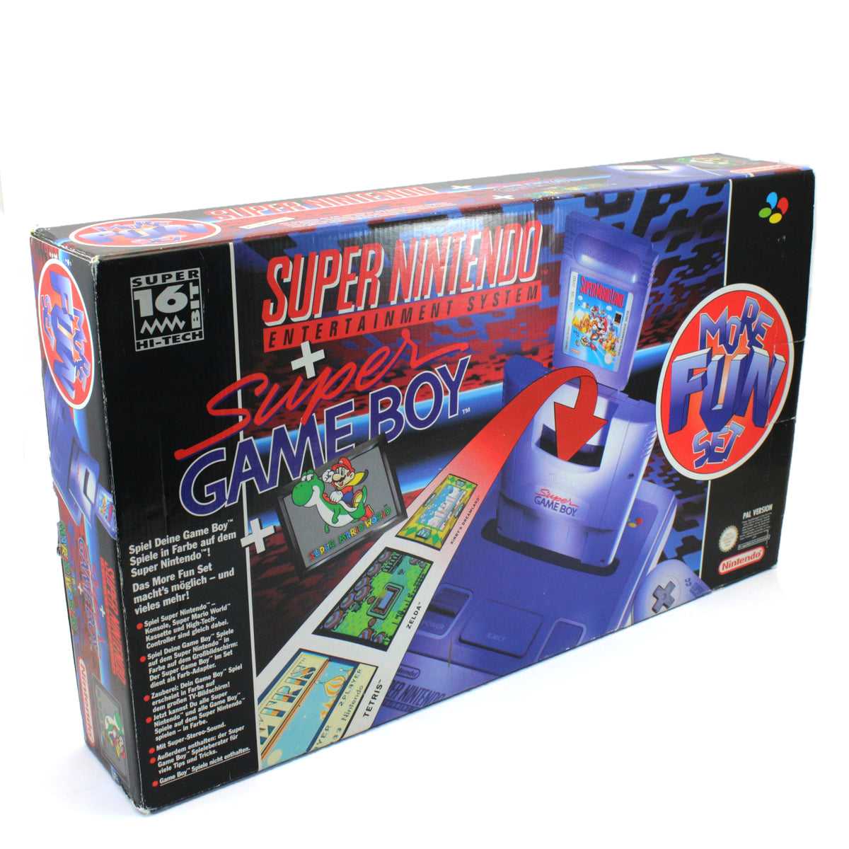 Konsole More Fun Set 1 + Spiel + Original Controller + Zubehör