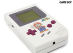 Konsole Custom Design weiß Super Mario