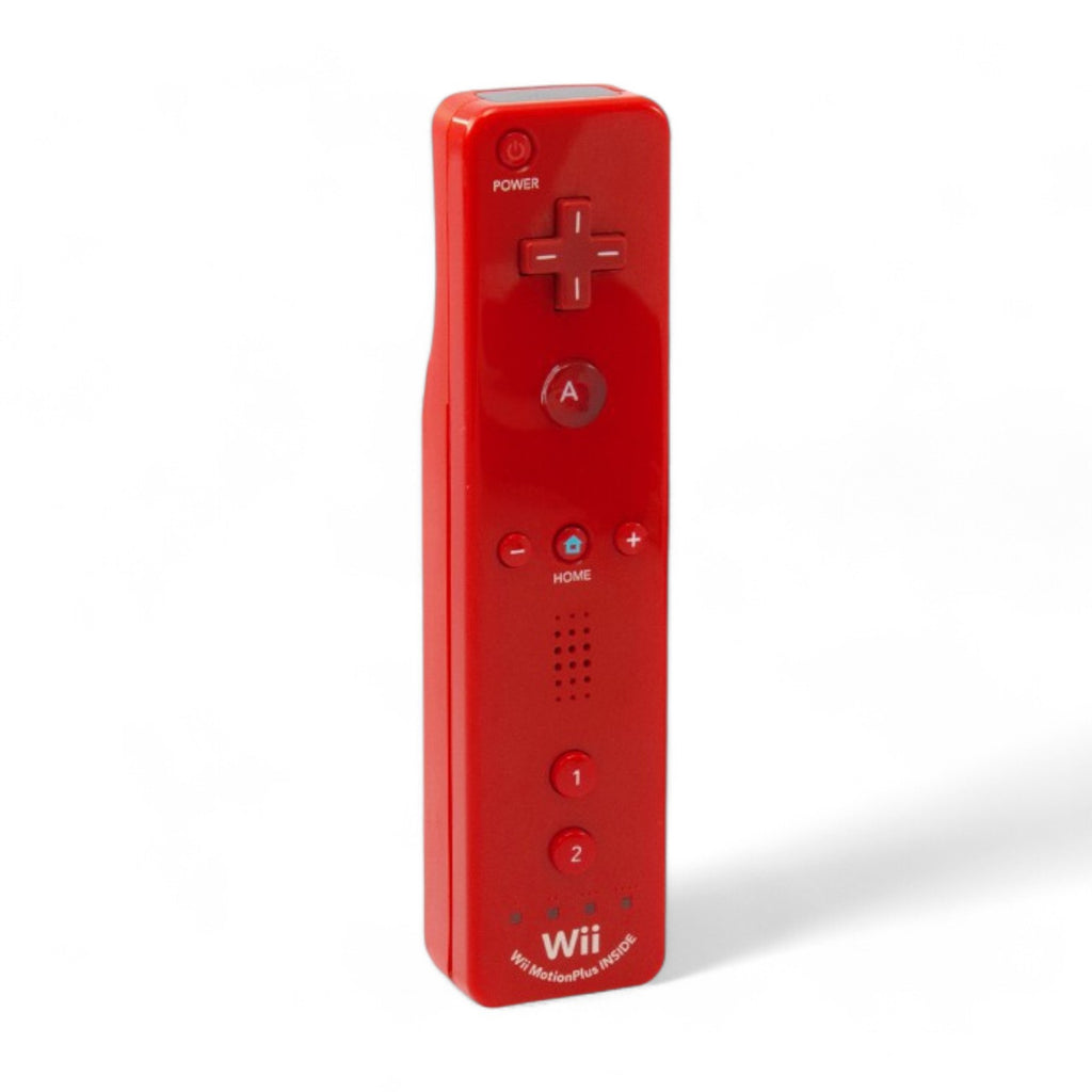 Original Remote Motion Plus Controller rot RVL-036