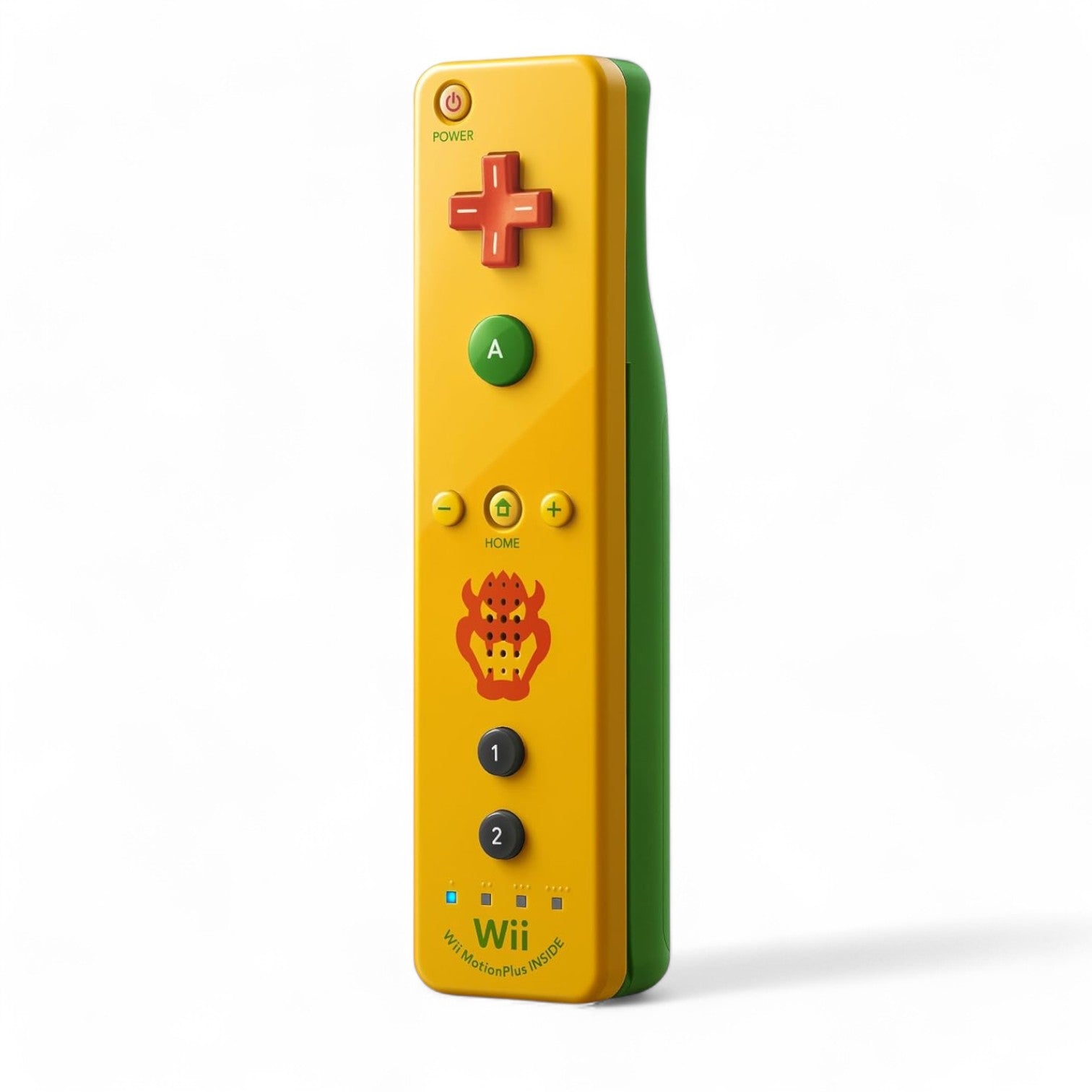 Original Remote Motion Plus Controller Bowser Edition RVL-036