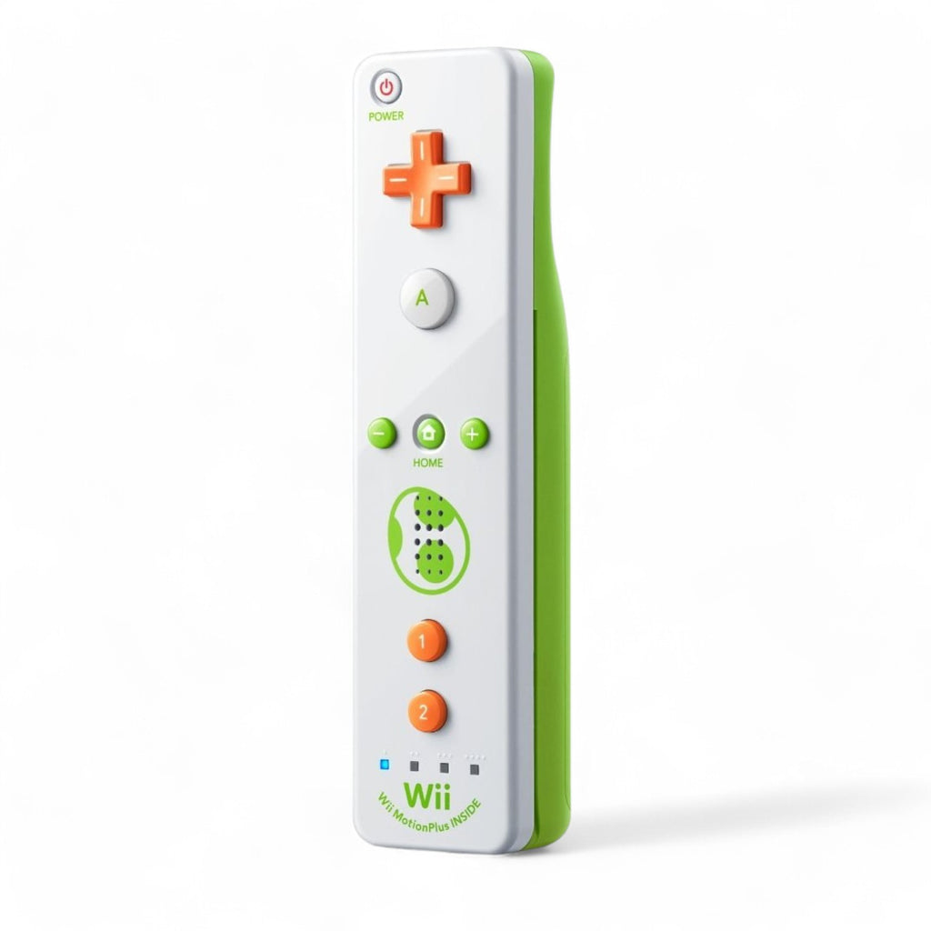 Original Remote Motion Plus Controller Yoshi Edition RVL-036 — Yoshi Edition RVL-036
