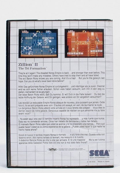 Zillion II: The Tri-Formation