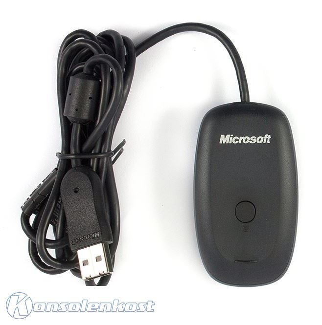 USB Empfänger für Xbox 360 Original Wireless Controller / Receiver schwarz [Microsoft]