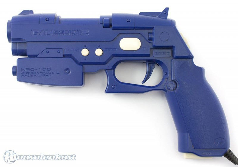 Light Gun / Pistole / Phaser blau Guncon 2 NPC-106 [Namco]