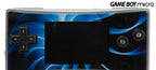 Konsole silber mit neonblauem Faceplate + Netzteil