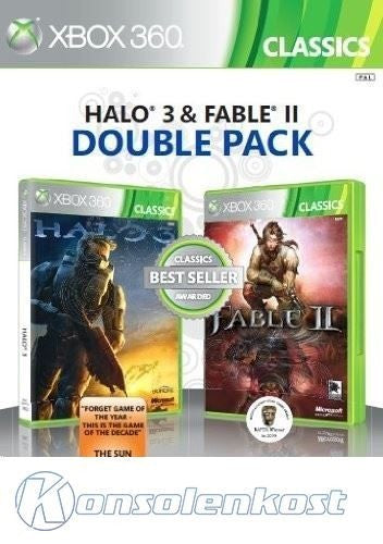 Double Pack: Fable 2 + Halo 3 (DE)