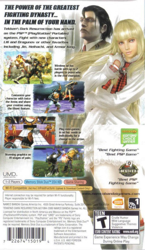 Tekken: Dark Resurrection (US)