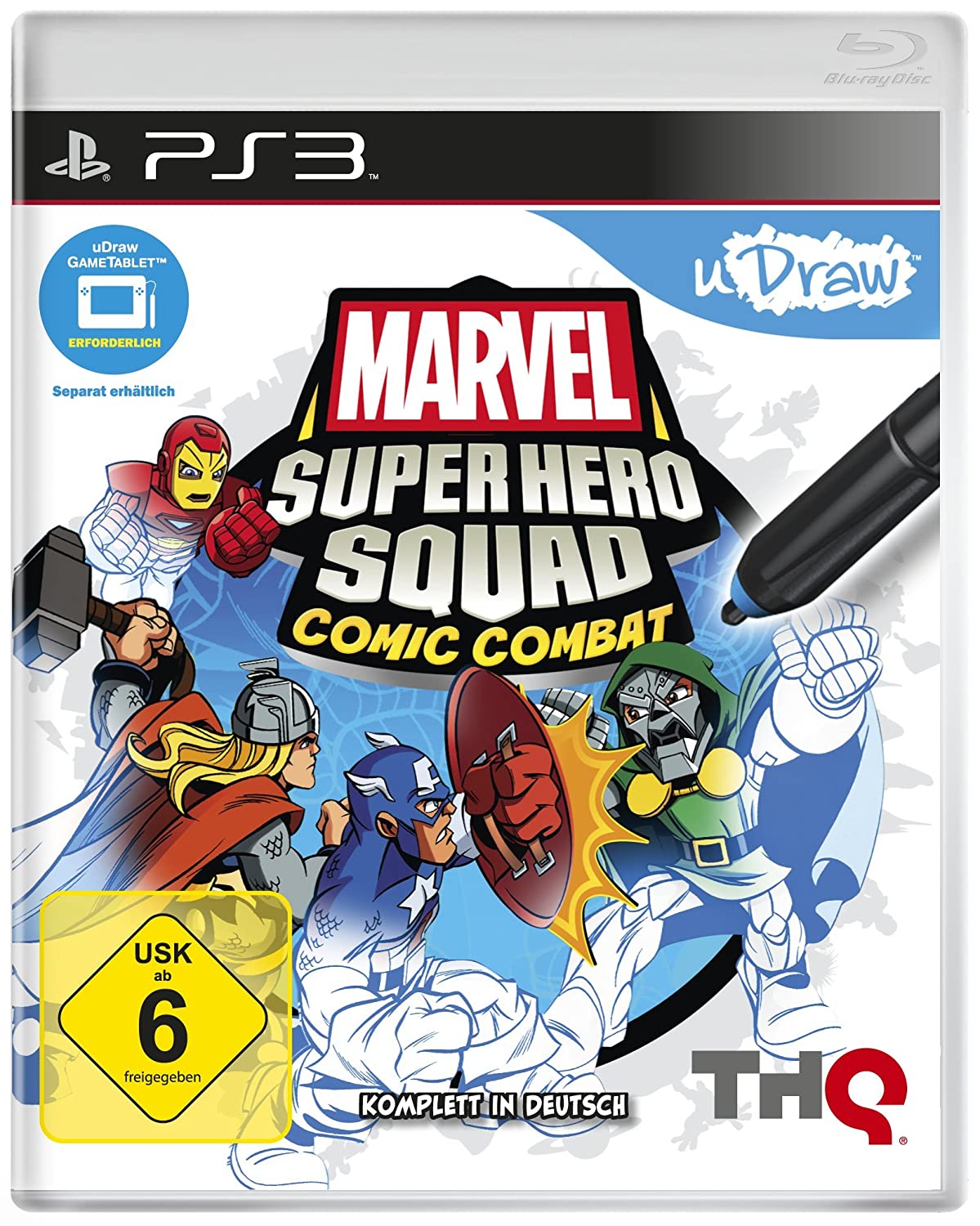 uDraw Marvel Super Hero Squad: Comic Combat
