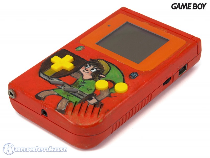Konsole Classic DMG-01 Custom Case Zelda Link