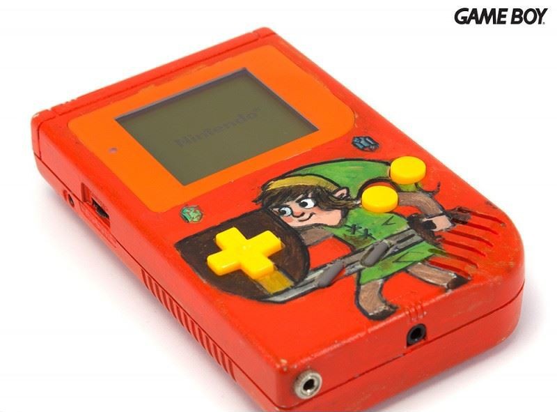 Konsole Classic DMG-01 Custom Case Zelda Link