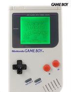 Konsole grau + Backlight grün + Invertierungsschalter