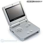 Konsole GBA SP inkl. Netzteil Custom Case Design Pink Hearts