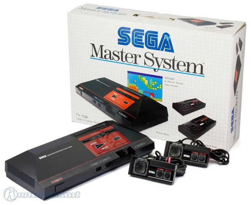 Konsole MS1 Alex Kidd + 2 Original Controller + Zubehör