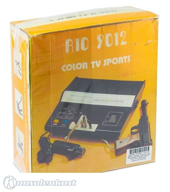 Rio 9012 / Color TV Sports + 6 Spiele vorinstalliert + Pistole + Zubehör