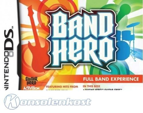 Band Hero + Guitar Grip + Drum Grip Controllers (GB)