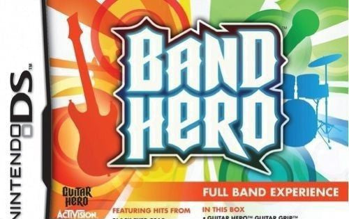Band Hero + Guitar Grip + Drum Grip Controllers (GB)