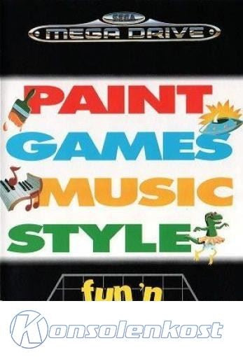Paint Games Music Style