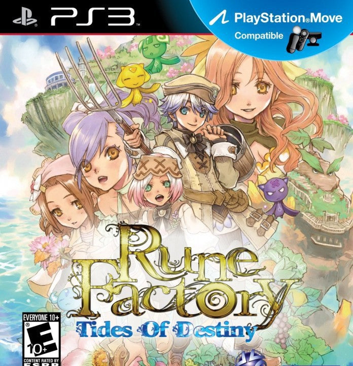 Rune Factory: Oceans / Tides of Destiny (US)