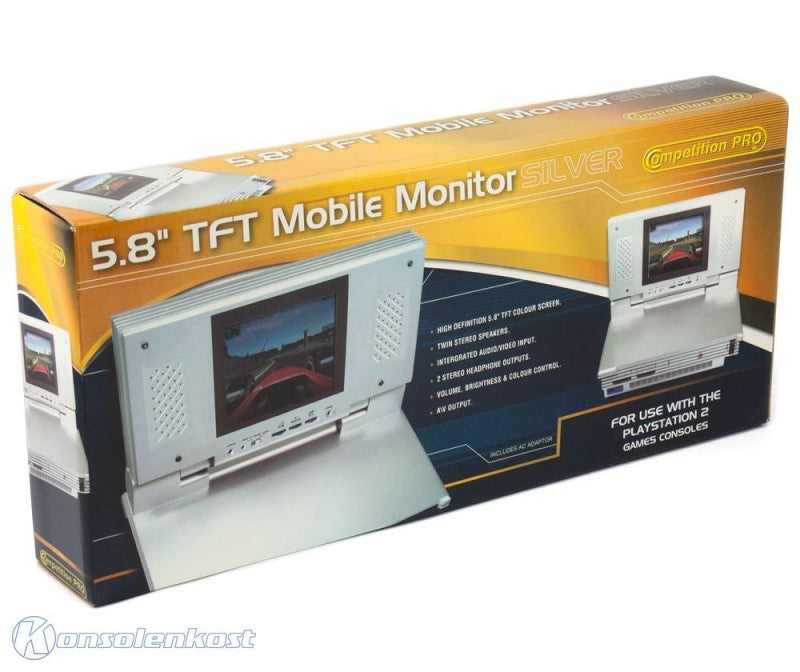 Portable TFT Colour Monitor / LCD Screen silber [Competition Pro]