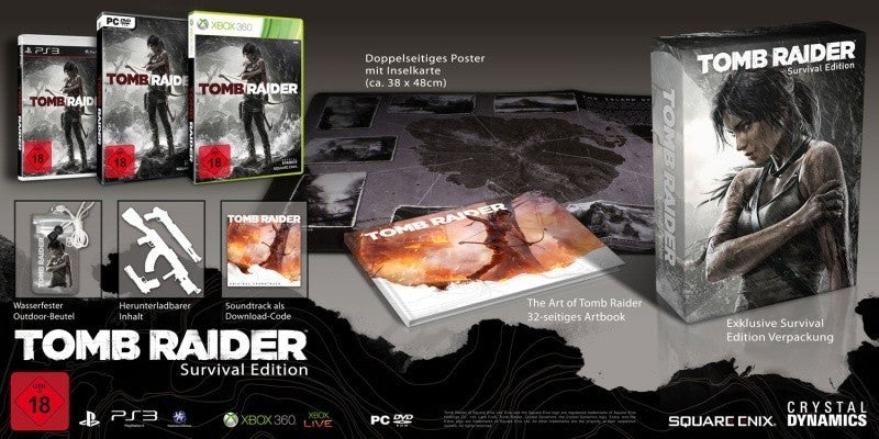 Tomb Raider Survival Edition (DE) — Big Box