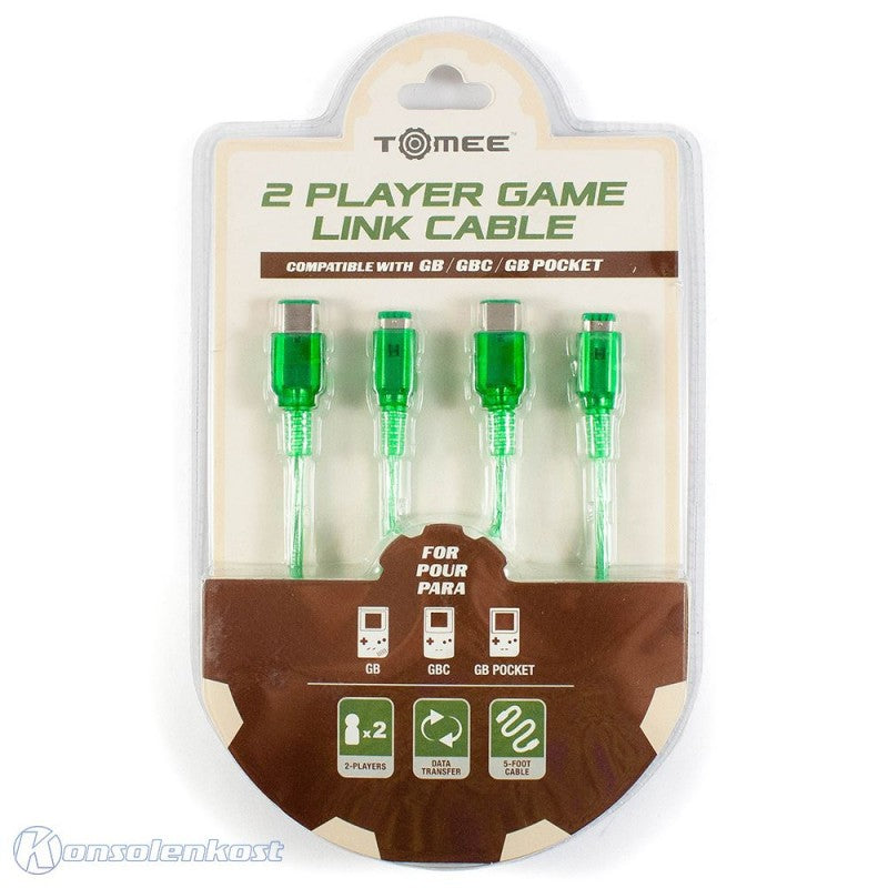 Linkkabel für GB Classic + Pocket + Color grün [Tomee]