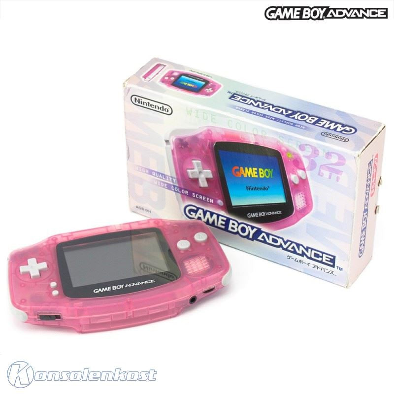 Konsole pink - rosa / Clear Red (JP)