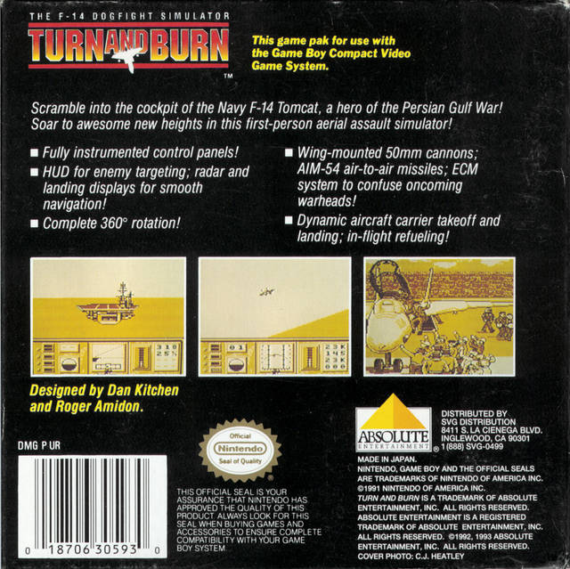 F-14 Dogfight Simulator: Turn and Burn (US)