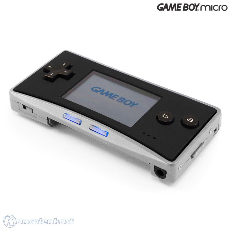 Konsole silber mit schwarzem Faceplate + Netzteil