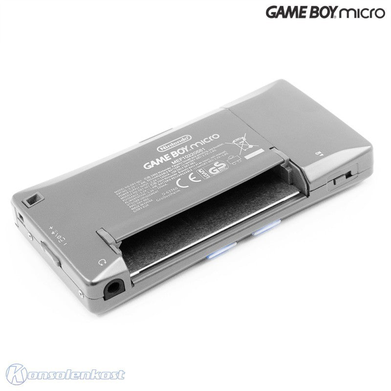 Konsole silber mit schwarzem Faceplate + Netzteil