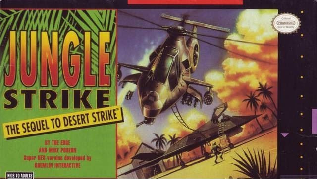 Jungle Strike: The Sequel to Desert Strike (US)