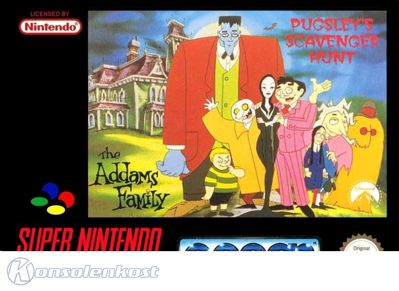 Addams Family: Pugsley's Scavenger Hunt
