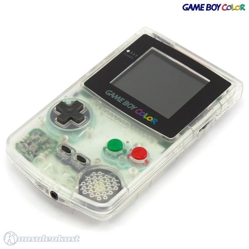 Konsole Custom Case Mod Clear mit farbigen Buttons