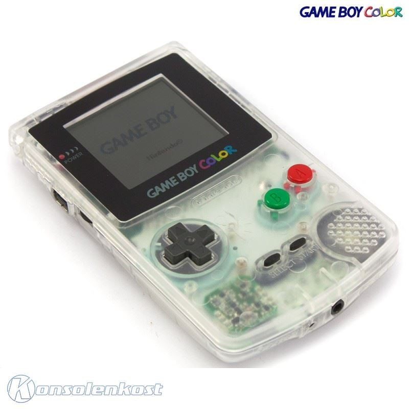 Konsole Custom Case Mod Clear mit farbigen Buttons