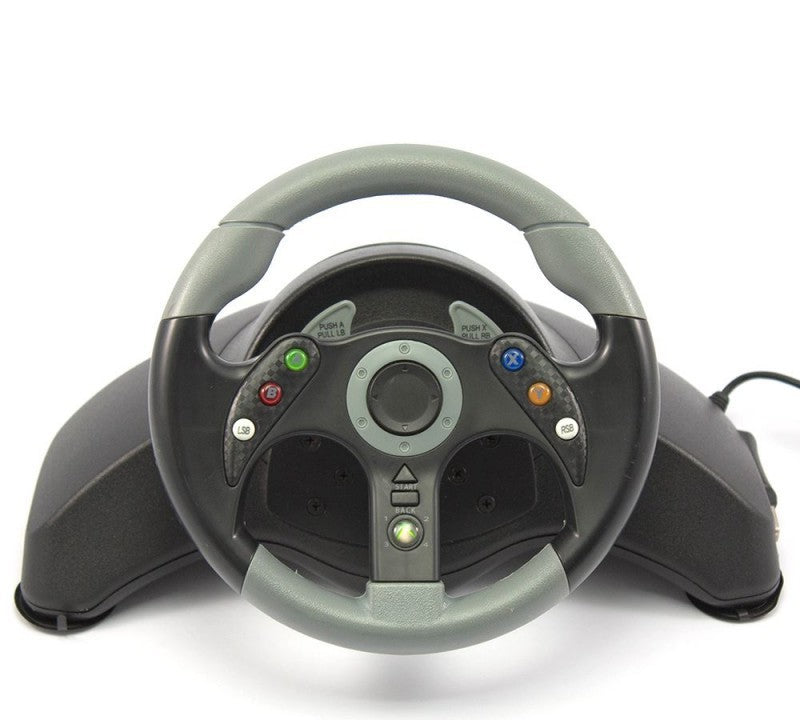 Lenkrad / Racing / Steering Wheel mit Pedale schwarz MC2 [Mad Catz]