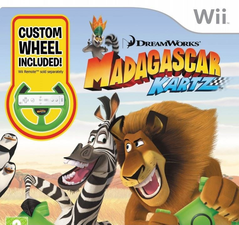 Madagascar Kartz + Lenkrad