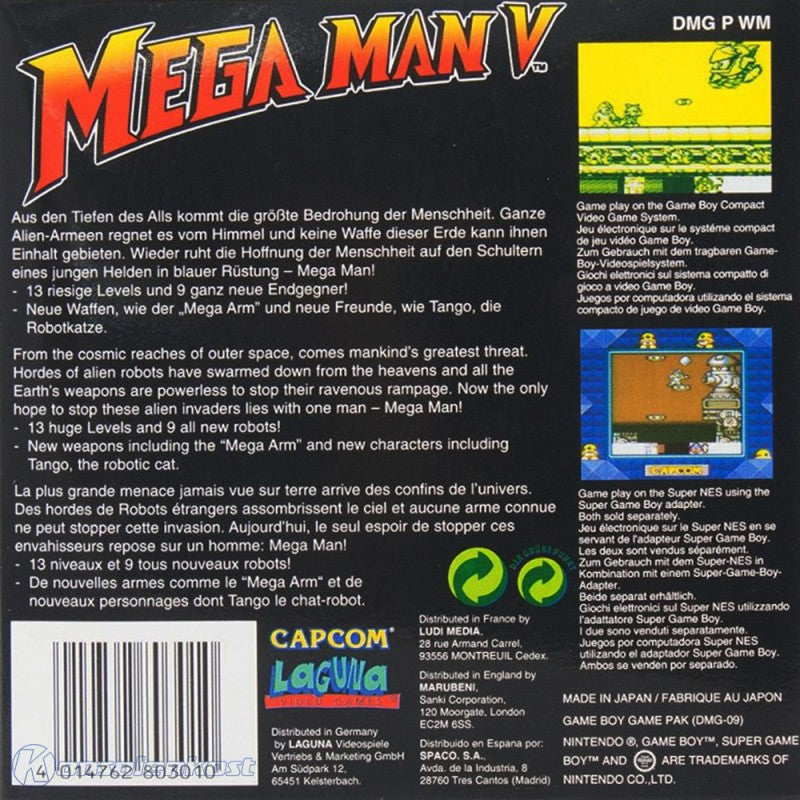 Mega Man V / 5 Repro Verpackung!