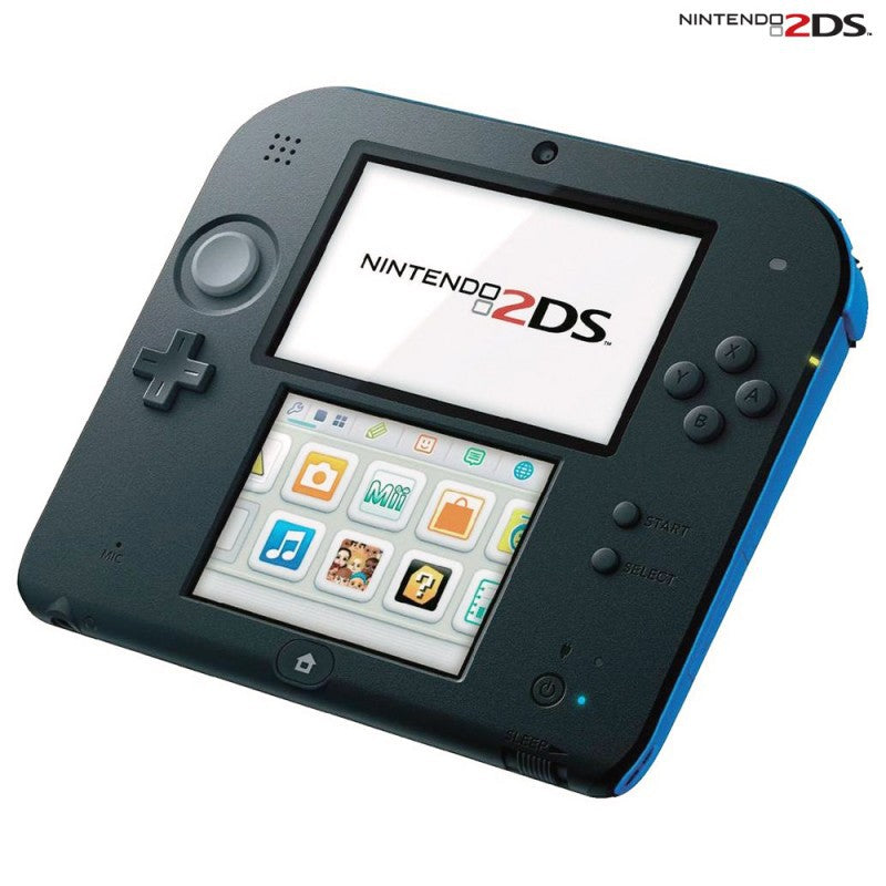 Konsole schwarz-blau Mario Bros. 2 Edition + Netzteil — schwarz-blau Mario Bros. 2 Edition