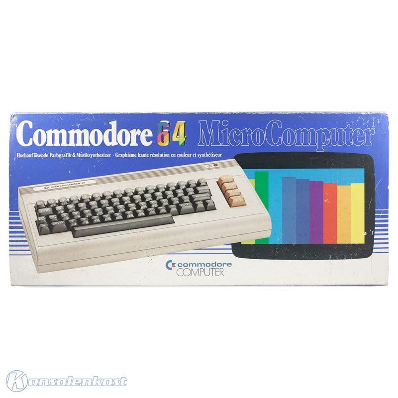 Konsole C64 Model 1 + Netzteil + Antennenkabel