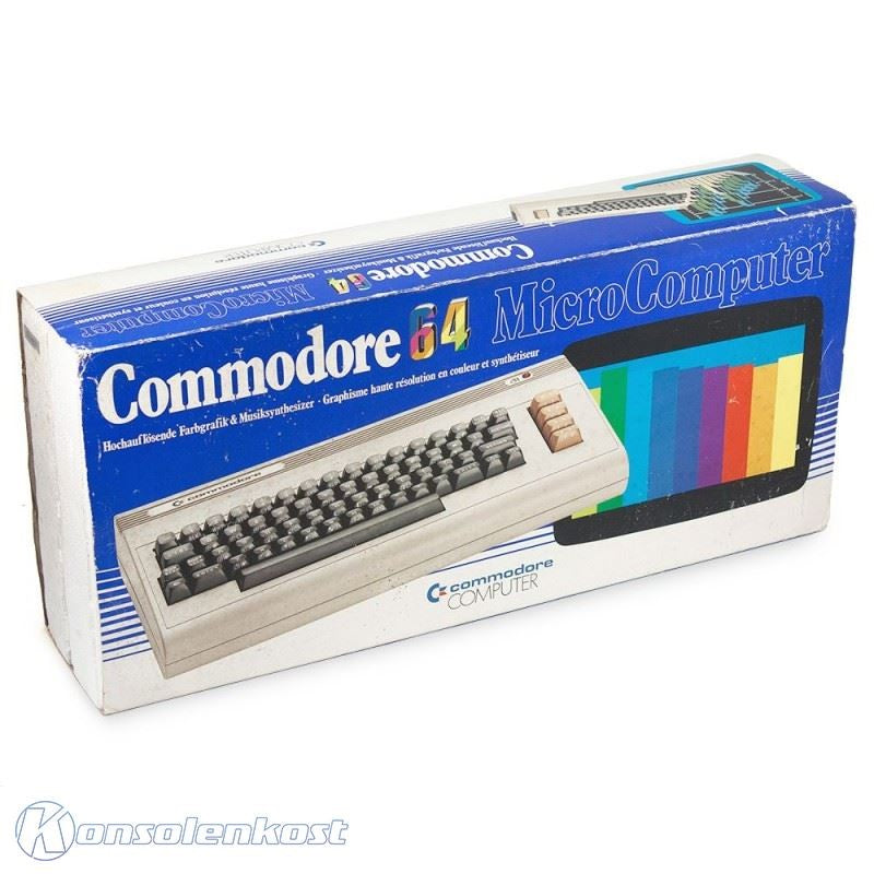 Konsole C64 Model 1 + Netzteil + Antennenkabel