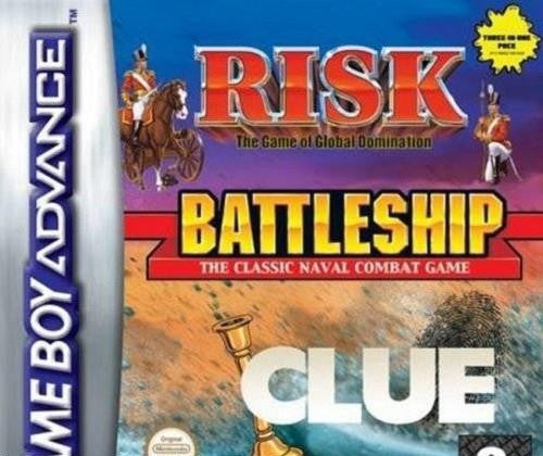 3 in 1: Risk + Battleship + Clue