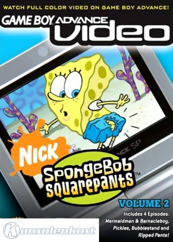 GBA Video: SpongeBob Squarepants Volume 2