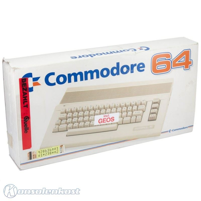 Konsole C64 Model G + Netzteil + Antennenkabel