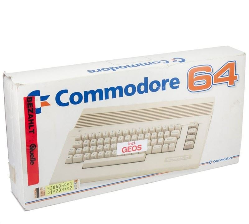 Konsole C64 Model G + Netzteil + Antennenkabel