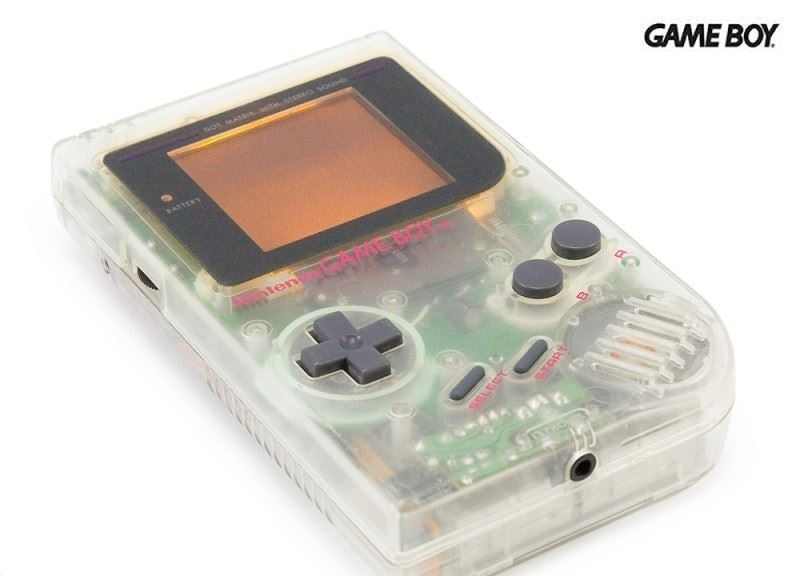 Konsole Classic DMG-01 transp. Hip Boy + Backlight orange