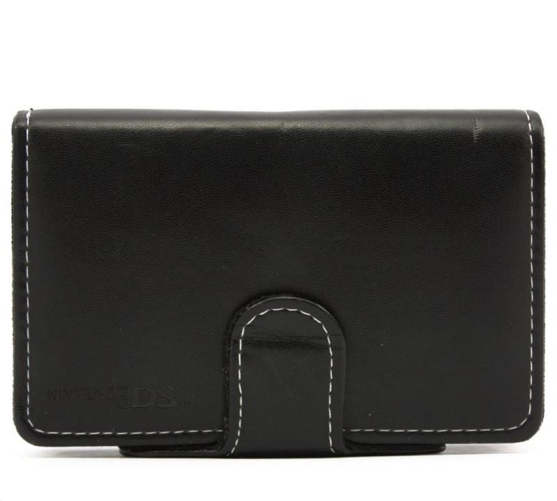 Original Tasche Leder schwarz